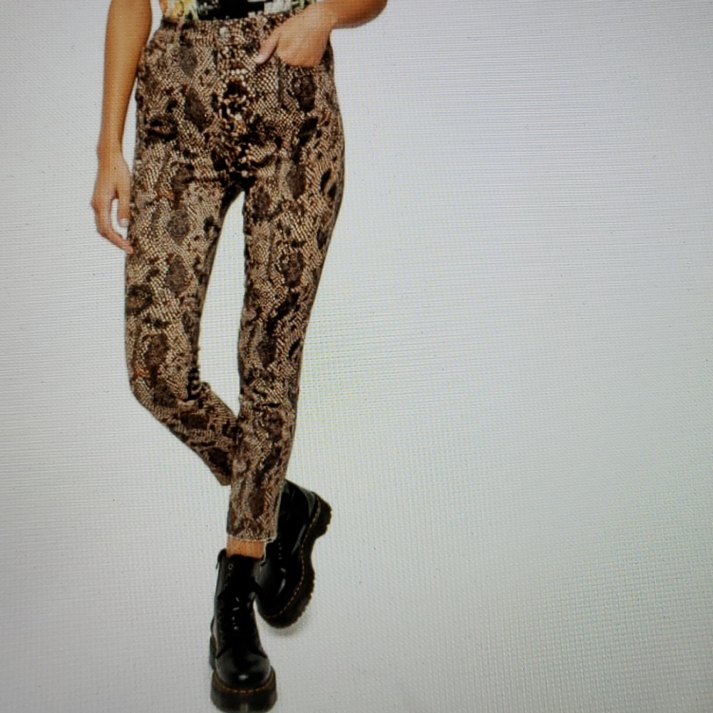 NEW Free People High Waist Denim Leggings